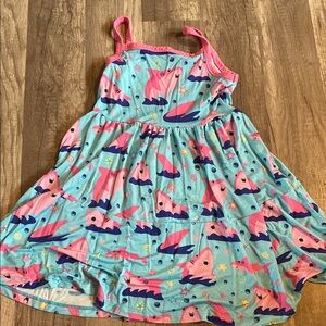 Colorful Sleeveless Dress